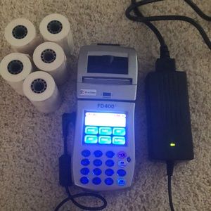 First data credit card machine